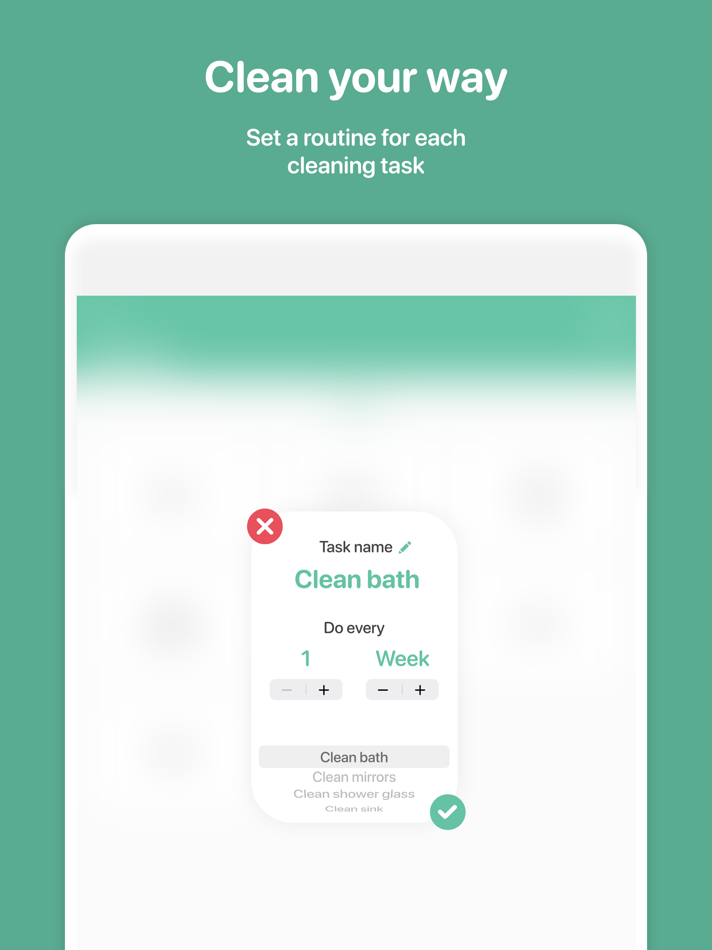 #2. Spotless: A simply clean home (iOS) By: Reach Health Promotion Innovations Pty Ltd