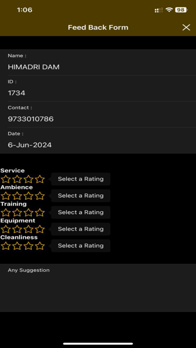 Star Gym Fitness Screenshot