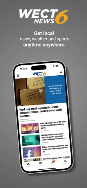 WECT 6 Where News Comes First screenshot 1