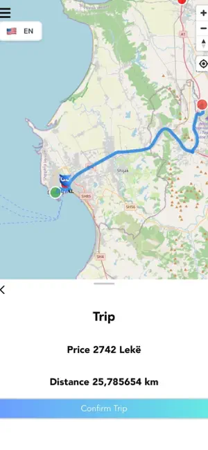 DrivAL Taxi: Request a ride screenshot 2