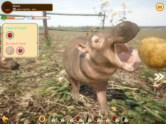 Hippo’s World: A Daily Tale iPad screenshot 4 - Games app