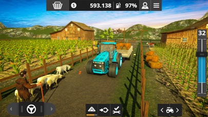 Barley Farm Harvester Games Screenshot