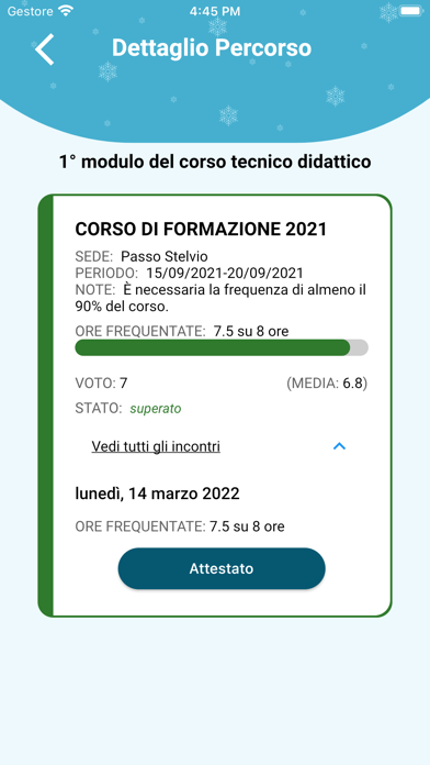 Collegio Maestri Sci Trentino Screenshot