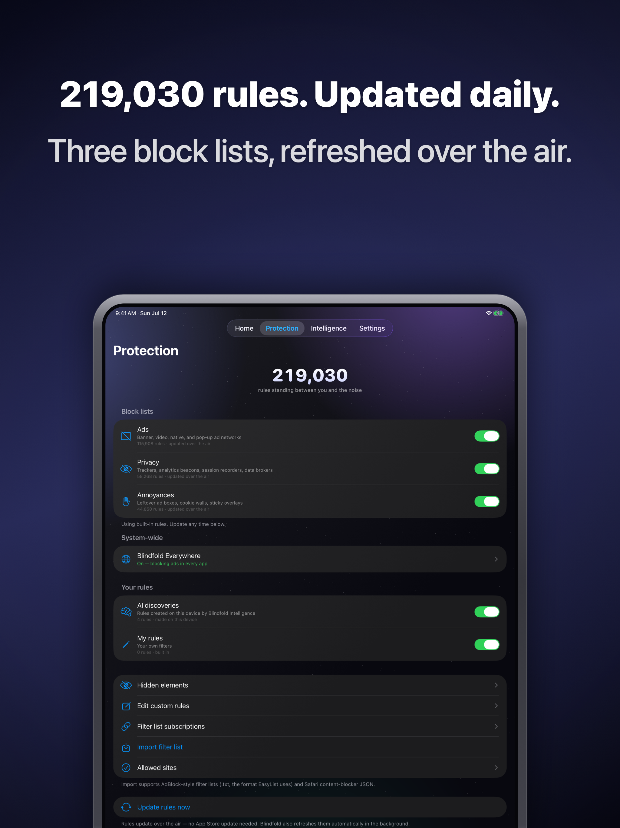 Blindfold - Ad & DNS Blocker screenshot 13