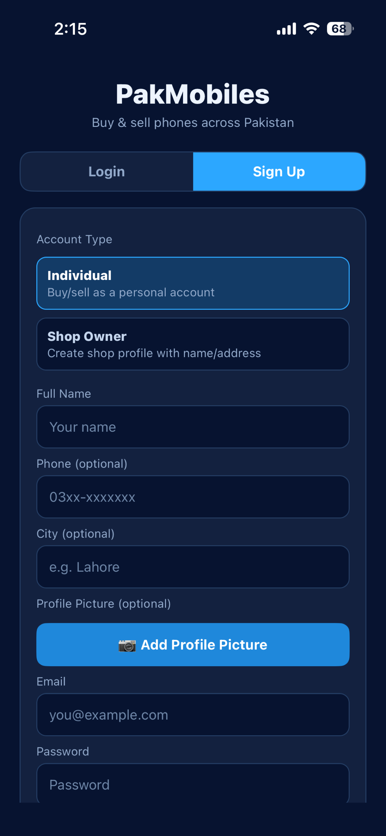 PakMobiles screenshot 5