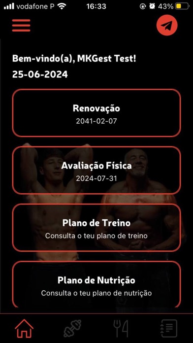 Team Lino Online Coaching Screenshot