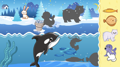 SEA ANIMAL fish games for kids Screenshot
