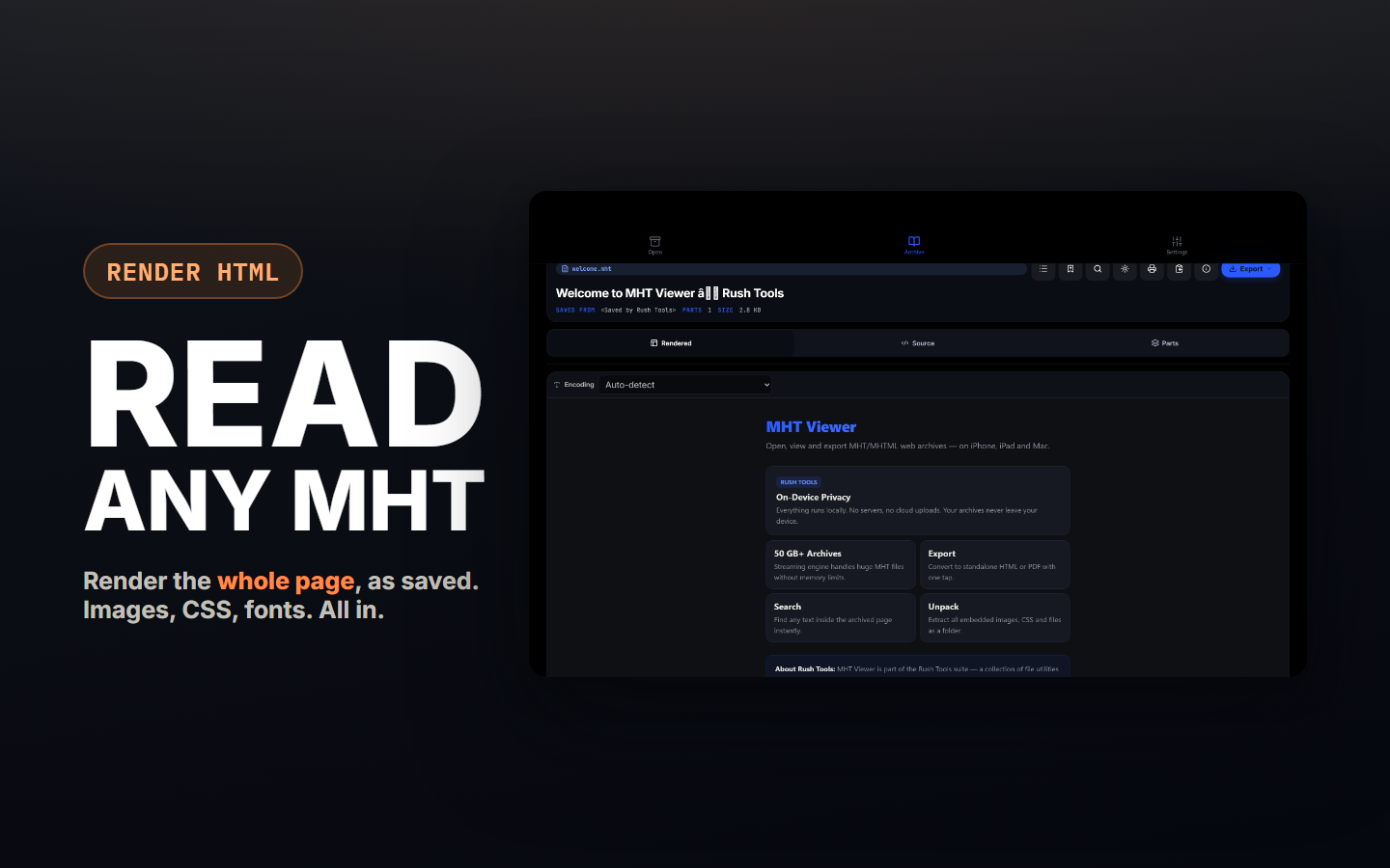 MHT Reader · Document Viewer screenshot 11
