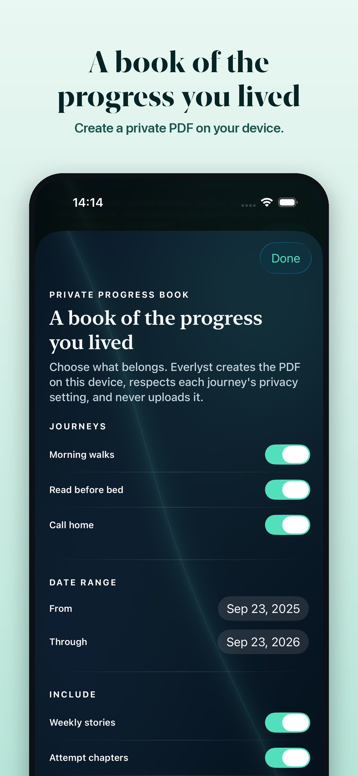 Screenshot 6 of Everlyst: Days Since Tracker
