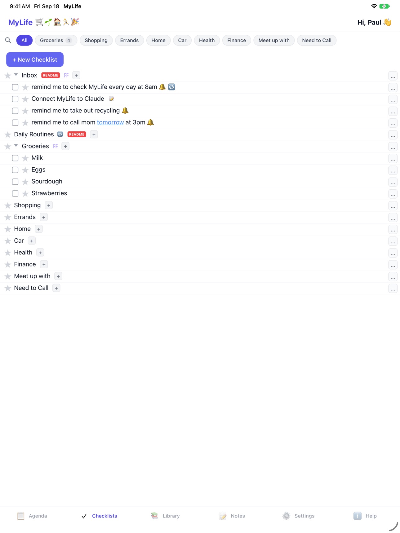 Screenshot 6 of MyLife - Your Life Organized