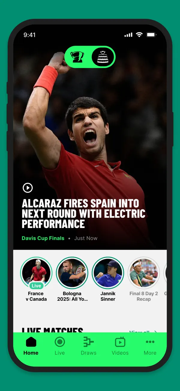 Screenshot #3 pour Davis Cup & BJK Cup