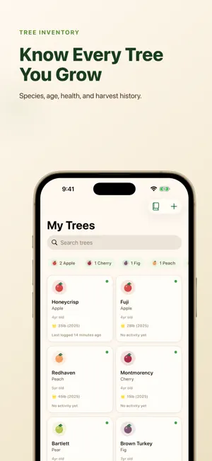 Fruit Tree Tracker - Grove screenshot 2