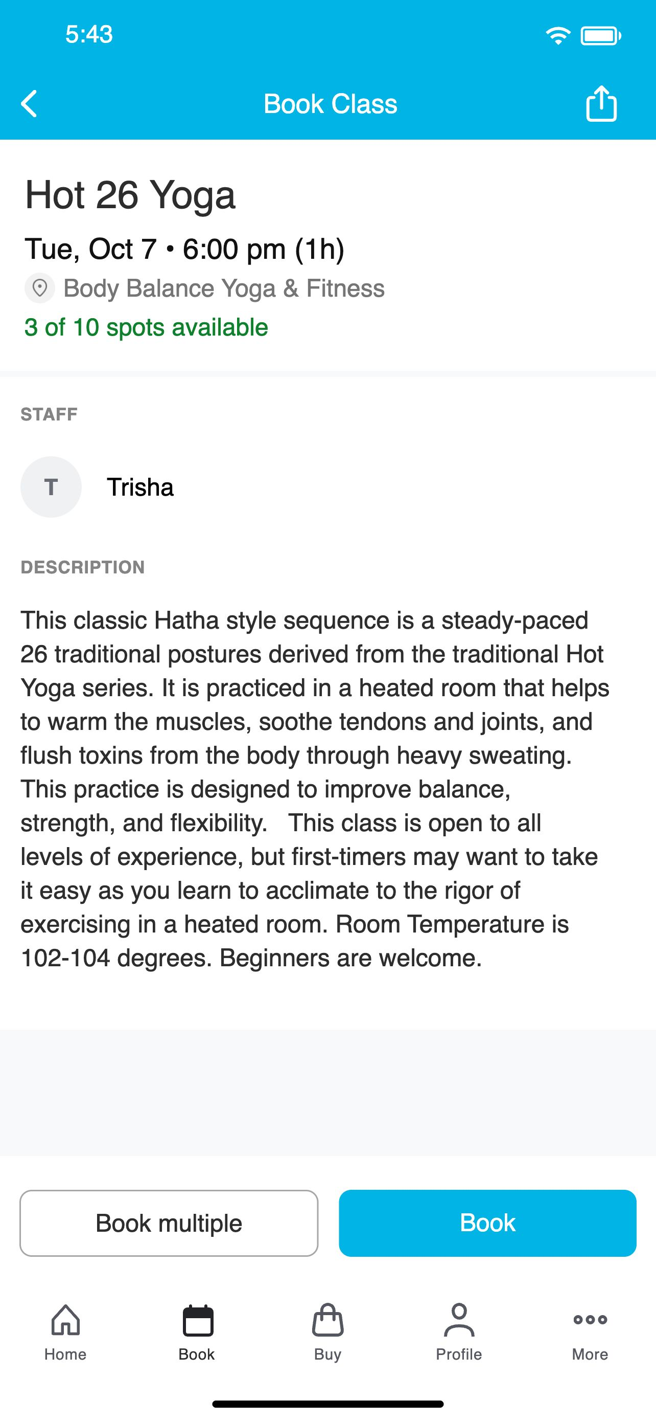 Body Balance Studio screenshot 3