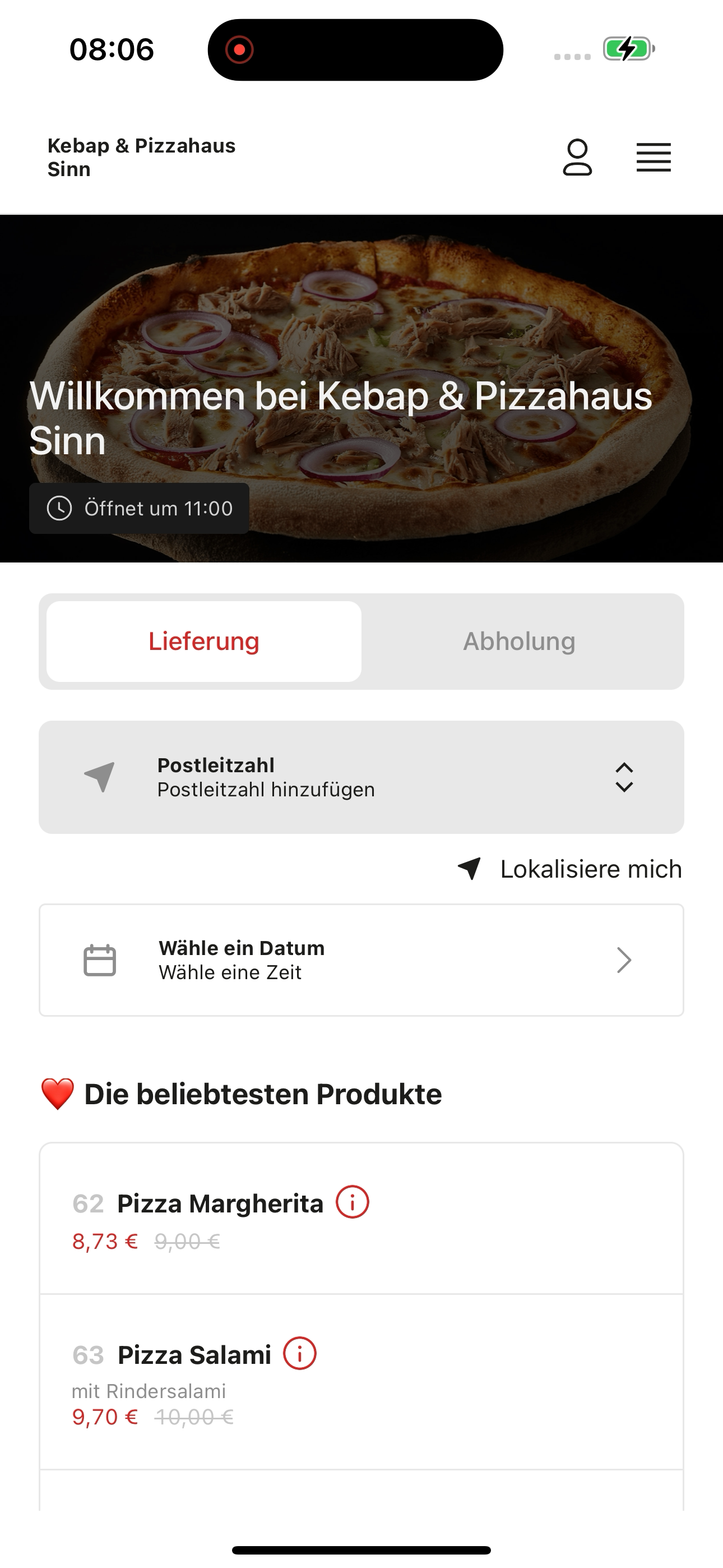Kebap & Pizzahaus Sinn screenshot 3
