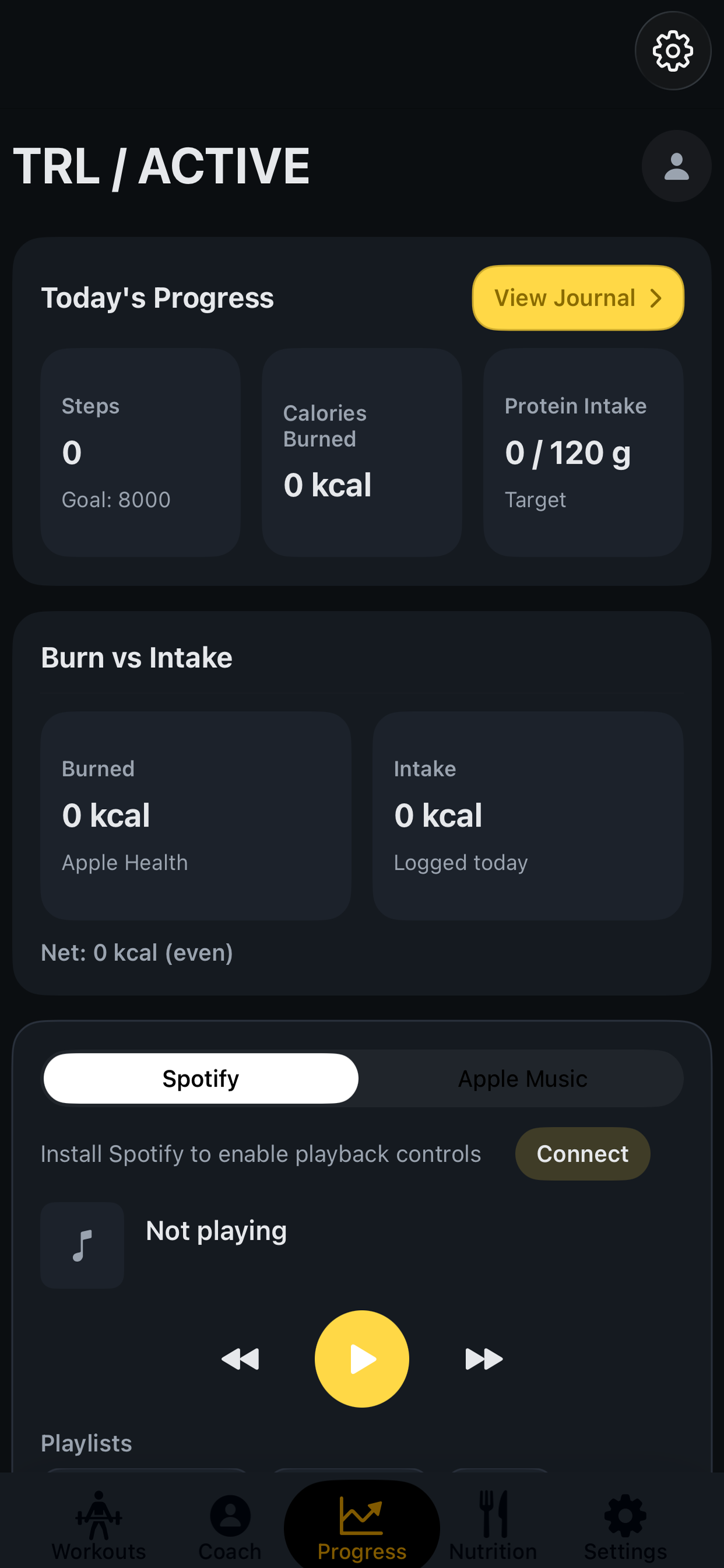 TRL ACTIVE: AI Fitness Coach