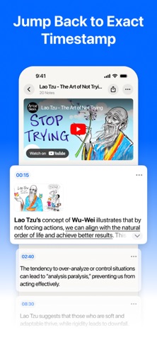 Pinotes - Video Note Taker screenshot