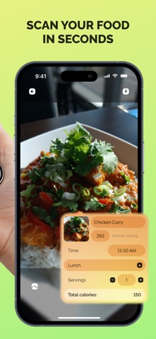 AI Food & Calorie Scanner screenshot