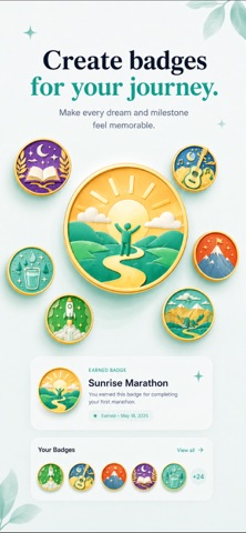 DreamPaths: Bucket List Goals iPhone screenshot