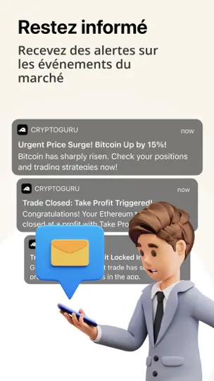 Capture d'écran de Cryptoguru: Trading Academy sur iPhone 6