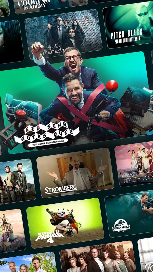Joyn: Live TV & Streaming iPhone App Screenshot 7 – Unterhaltung