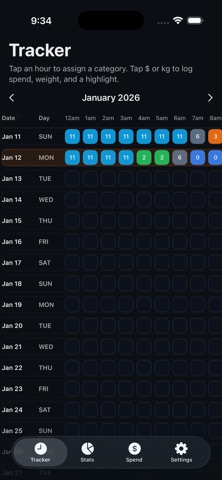Chrono Journal screenshot