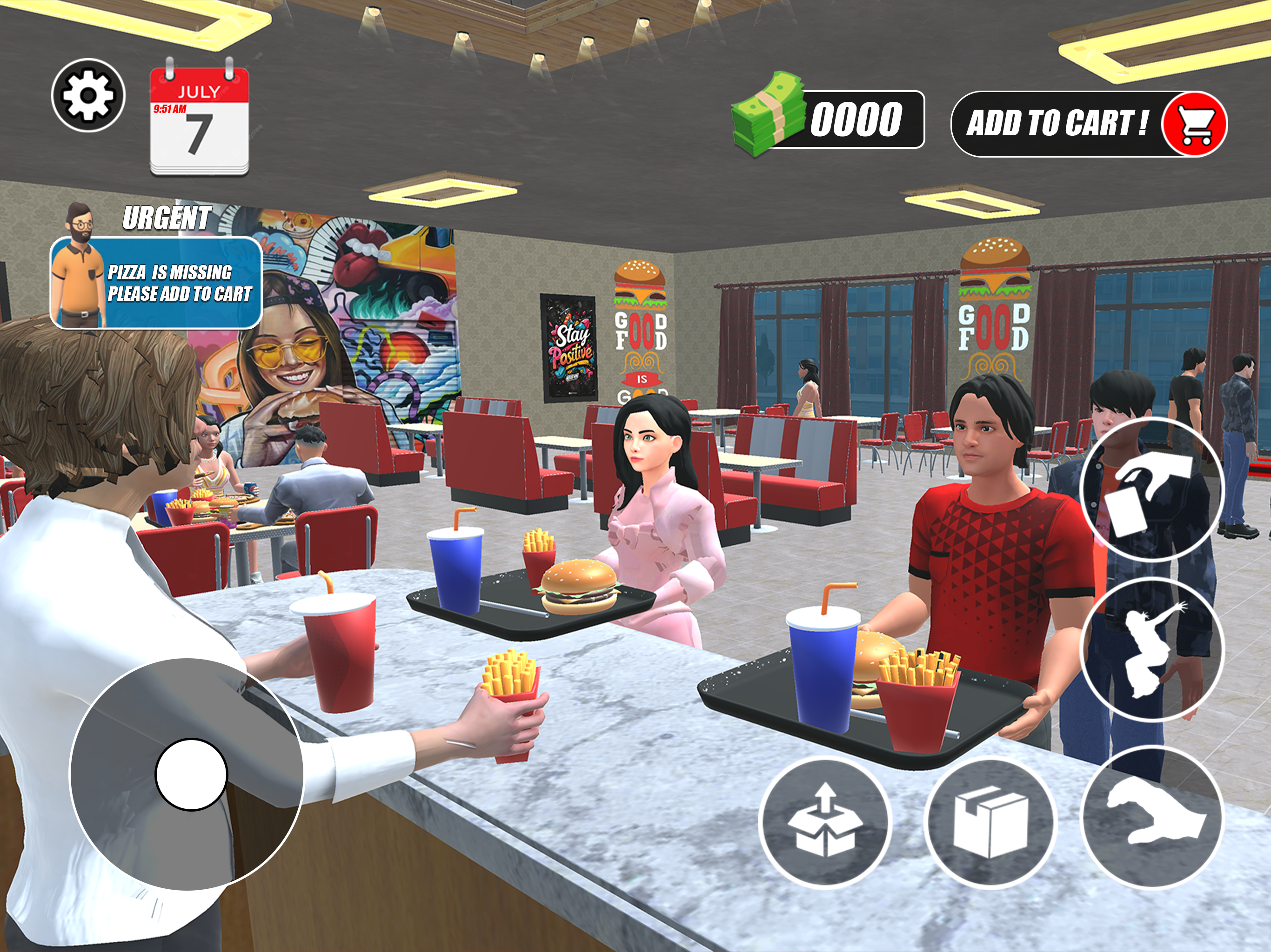 Supermarket Simulator Game- 3D