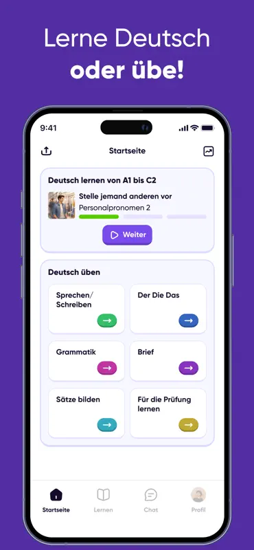 Lingzy: Deutsch Lernen mit KI screenshot 3 of 7