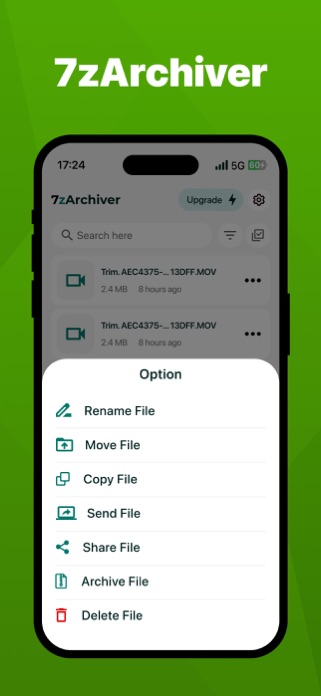 7zArchiver: Zip File Extractor Screenshot 4 of 5