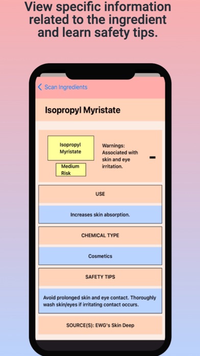 RevealTheIngredient Screenshot