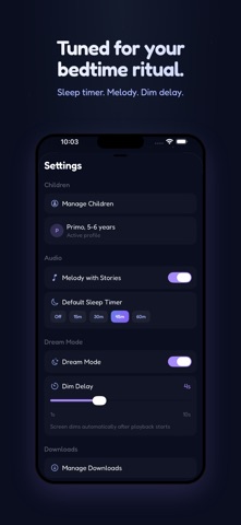 Loomi: Sleep Stories for Kids screenshot