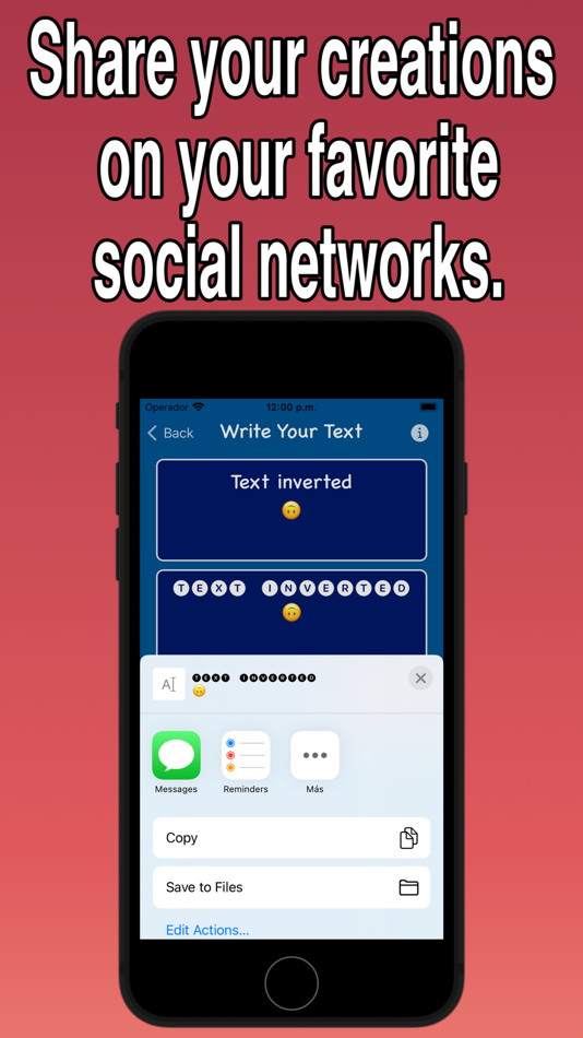 #3. Inverted text (iOS) 由: Francisco Jose Gomez Gonzalez