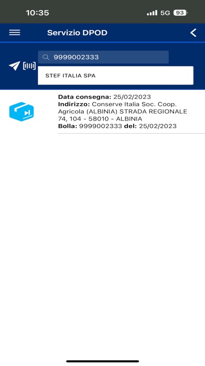 Veicolo di GS1 Italy Servizi