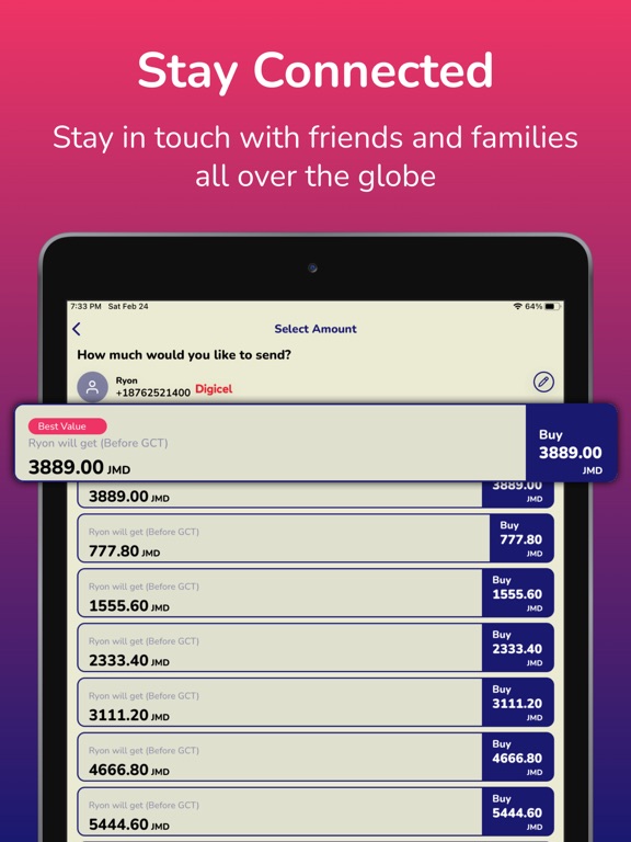 Screenshot #5 pour Tasonic Recharge Mobile