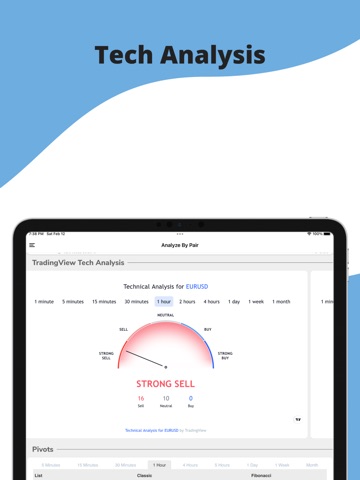 Forex Data - News & Analysis iPad screenshot