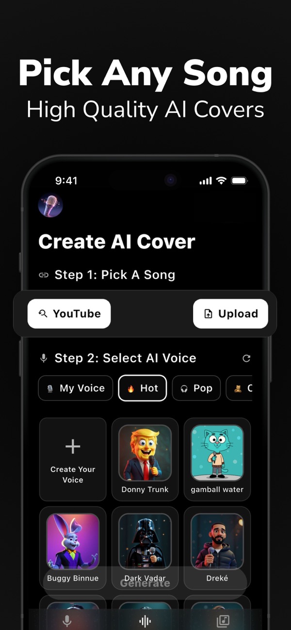 AI Cover Music Video screenshot 4
