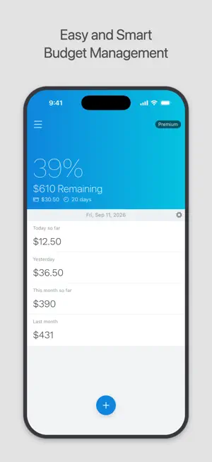 DAILY POCKET - Budget Manager screenshot 1