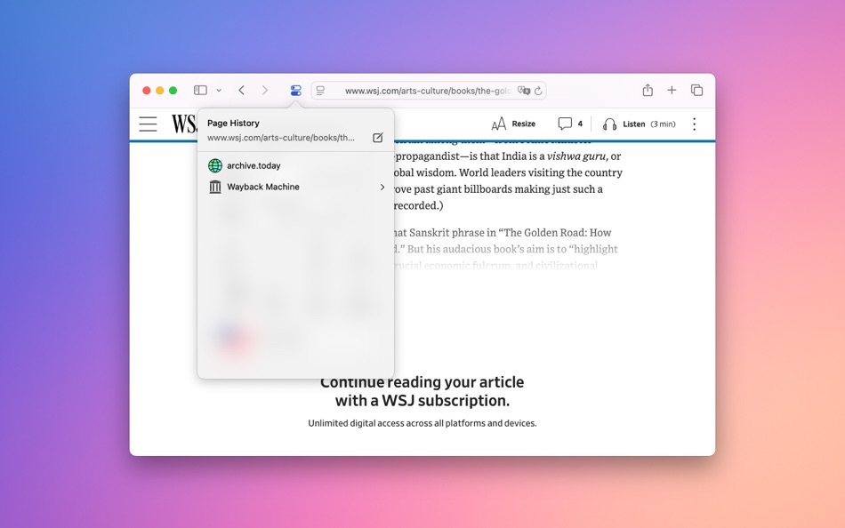 #4. Control Center for Safari (macOS) 来自: Gaolan Huang