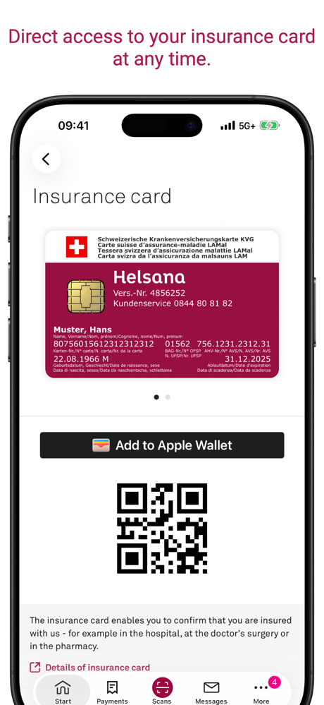 myHelsana screenshot 2