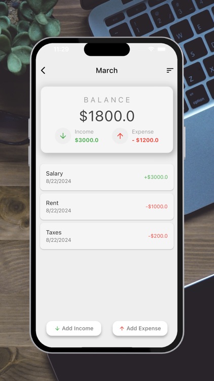 Budget App : Spending Tracker