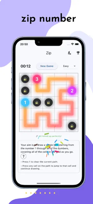 Number Maze: Zip screenshot 1