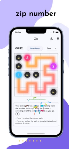 Number Maze: Zip Screenshot 1 of 4