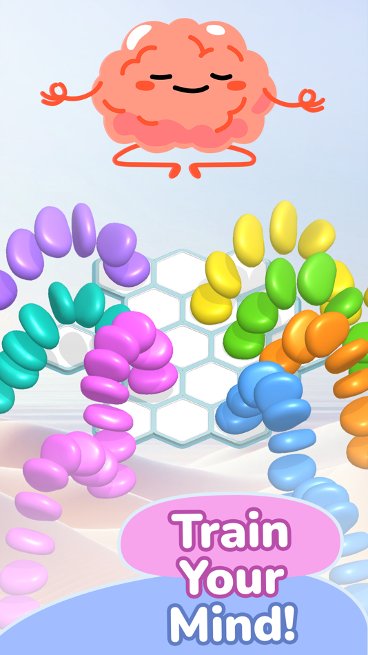 #5. Pebble Sort ASMR (iOS) 由: CYMPL Studios Private Limited