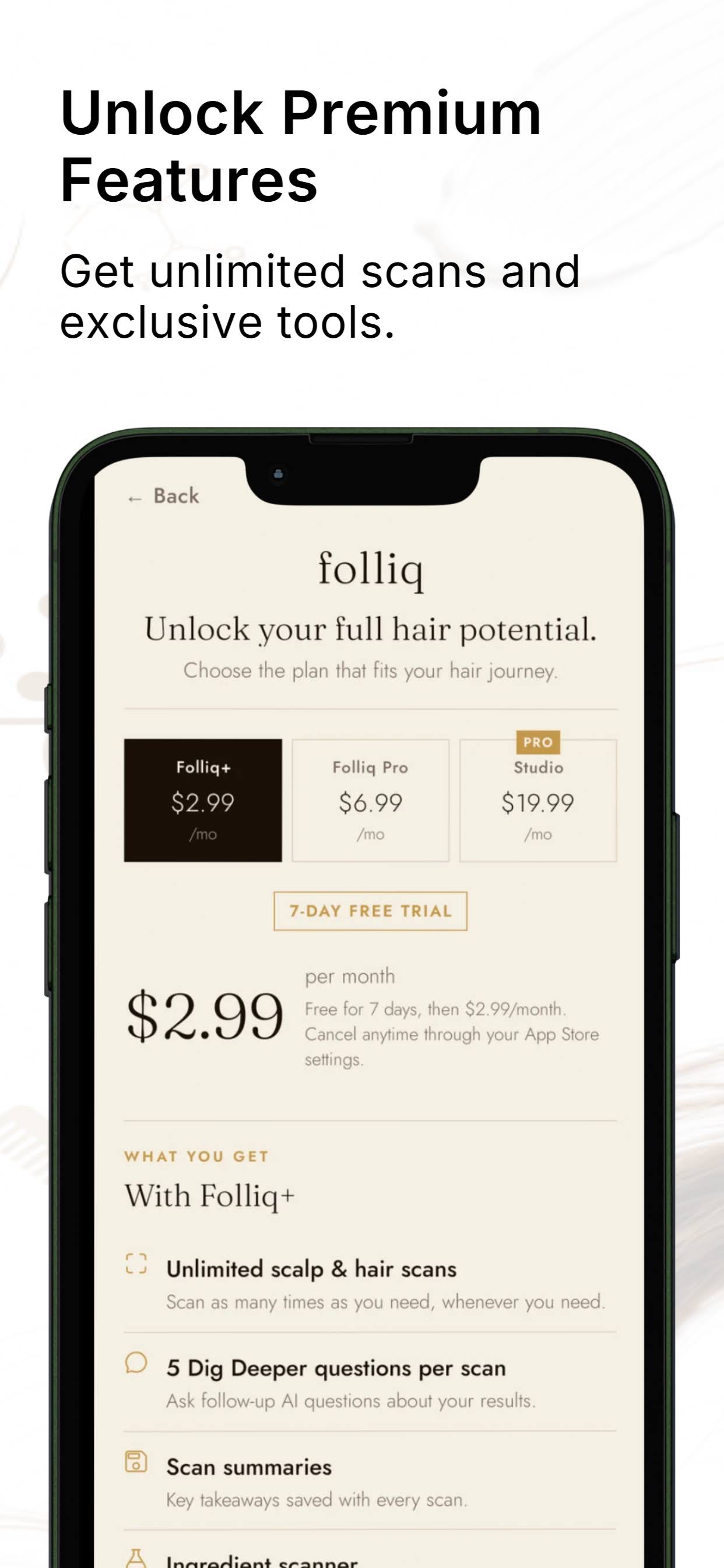 Folliq: Hair & Scalp Guidance screenshot 5