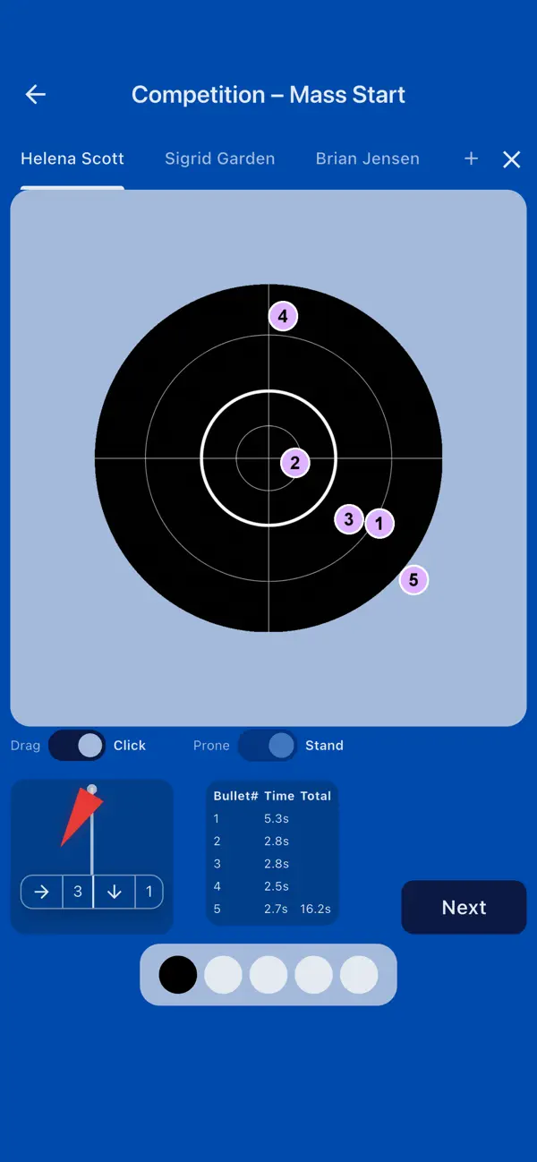 Screenshot #3 pour Biathlon Shooting App