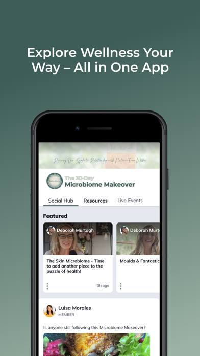 SWITCHAURA: by Deborah Murtagh iPhone screenshot 5 - Social Networking app