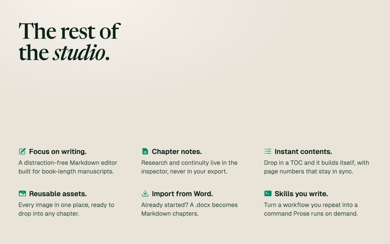 Pinery: Book Writing App screenshot