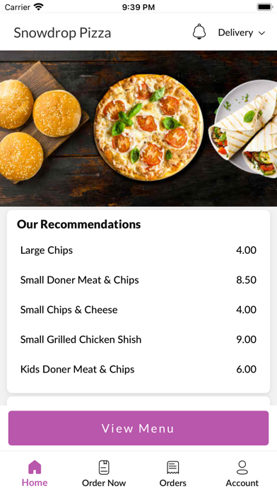 Snowdrop Pizza Haverfordwest Screenshot