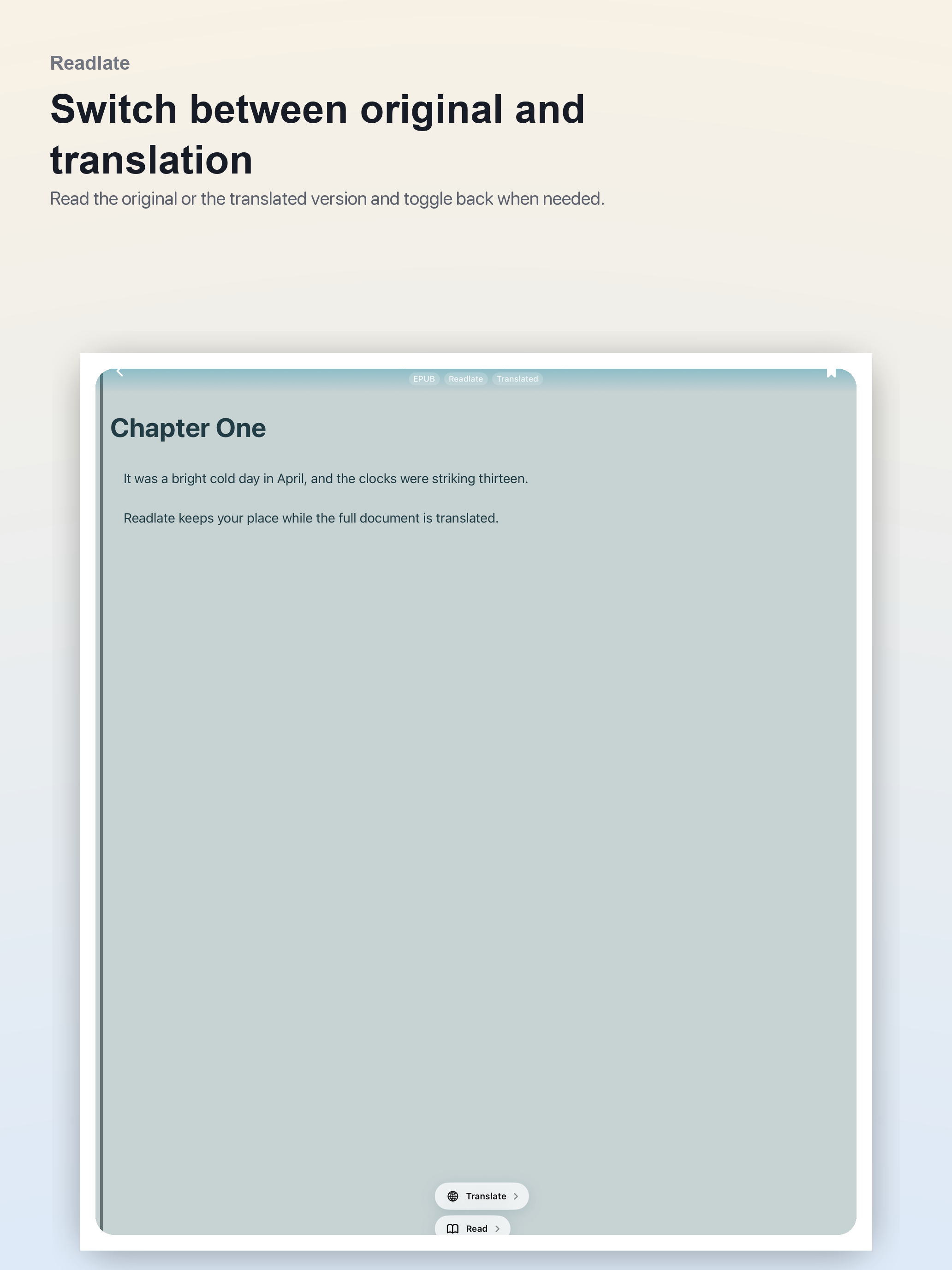Readlate: EPUB Translator screenshot 5