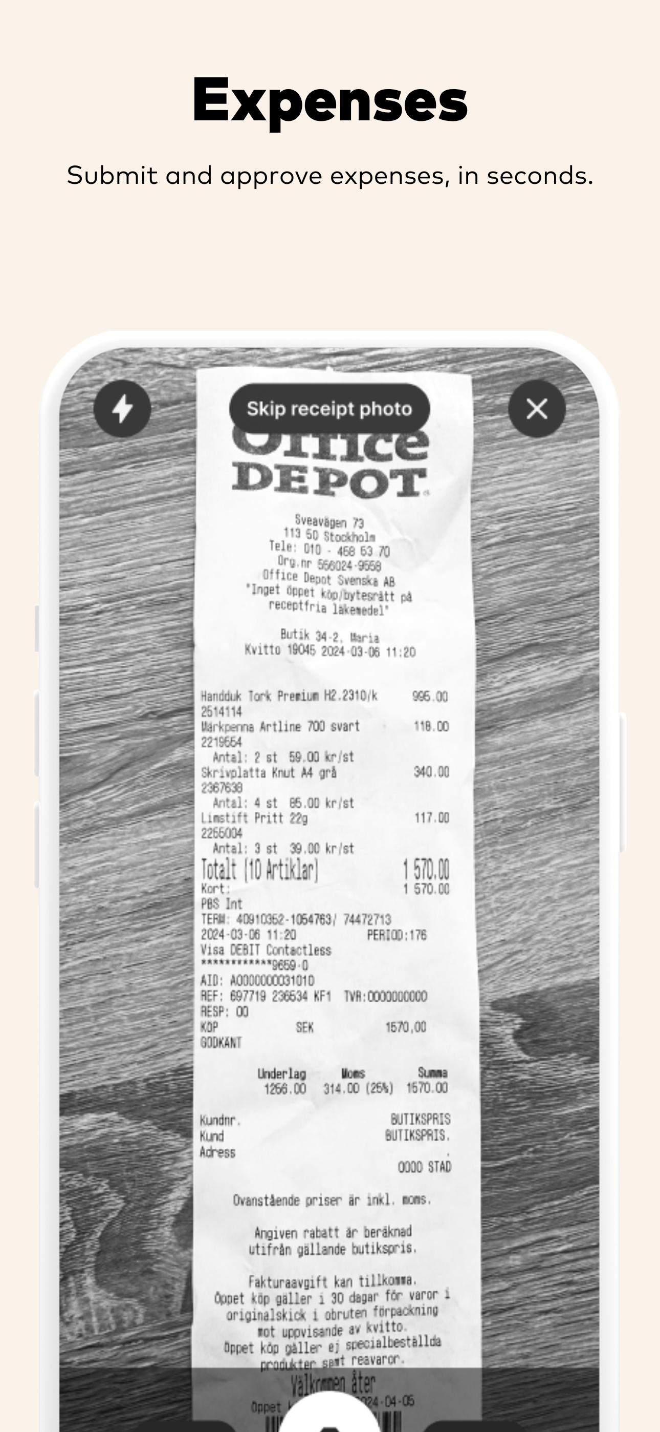 ECITexpense screenshot 3