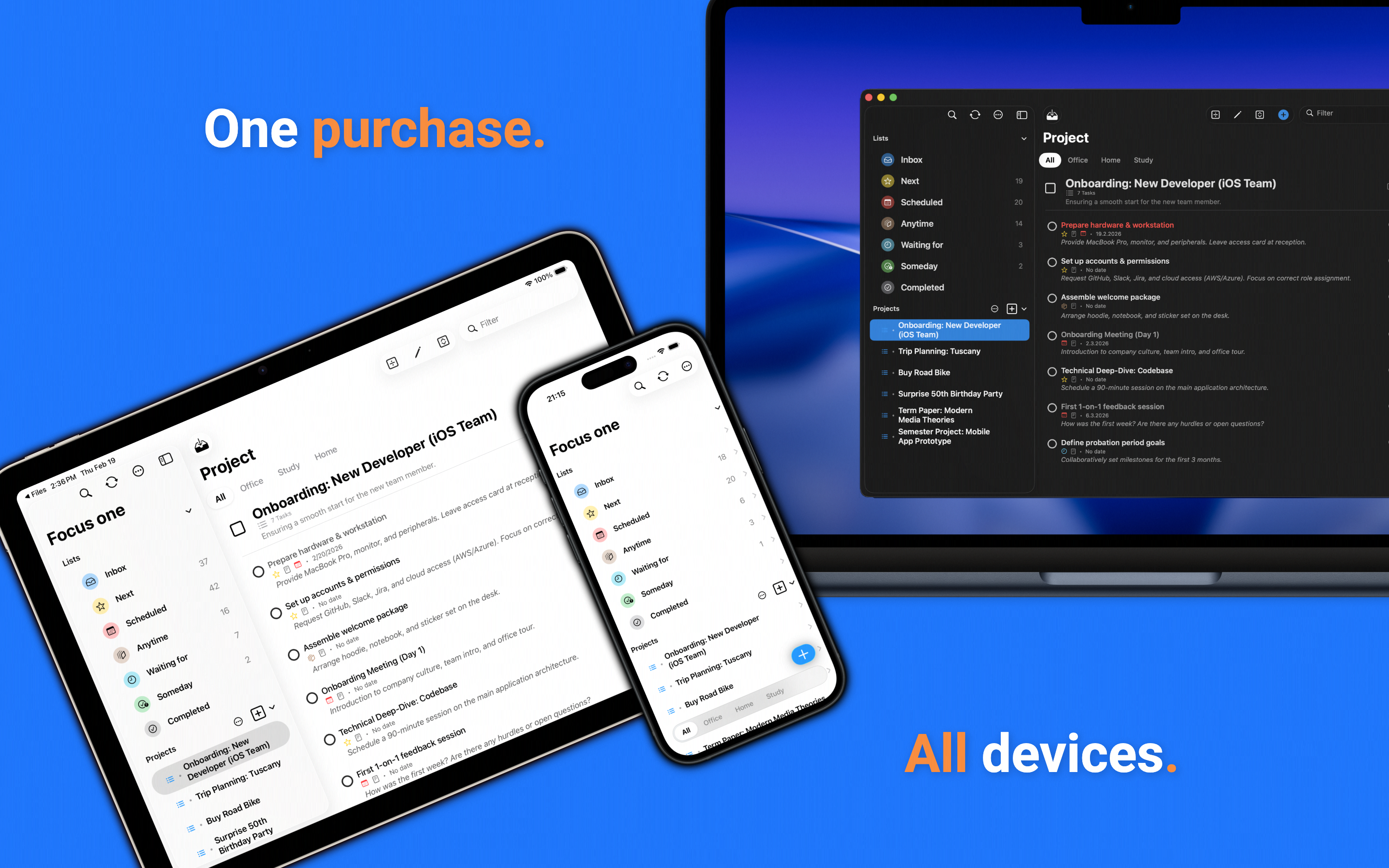 Todo & Task Manager: Focus one screenshot 19